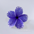 3 1/2[ Handmade Artificial Plumeria Flower Hair Pick